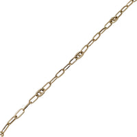 Paper Clip Mariner Twist Bracelet (14K)