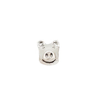 Plain Pig Charms & Pendant (Silver)
