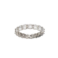 All Around Zirconia Ring (Silver)