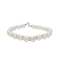 Freshwater Pearls Bracelet (Silver)
