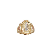 Tricolor Virgin Mary/ Guadalupe Ring (14K)
