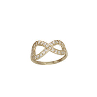 Zirconia Infinity Ring (14K)