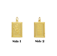 Chinese Zodiac Lucky Horse Pendant (24K)