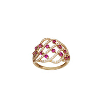 Zirconia Fancy Ring (14K)