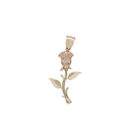 Tricolor Rose Pendant (14K)