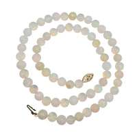 Opal Bead Necklace (14K)