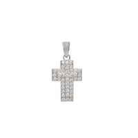 Iced-Out Cross Pendant (Silver)