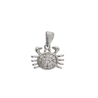 Zirconia Crab Pendant (Silver)