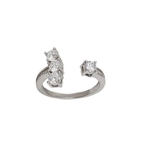 Zirconia Lady Fancy Ring (Silver)