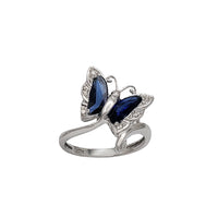 Diamond Butterfly Lady Ring (10K)