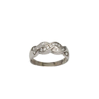 Zirconia Fancy Wedding Band (14K)
