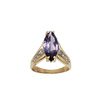 Marquise June Gemstone Lady Fancy Ring (14K)
