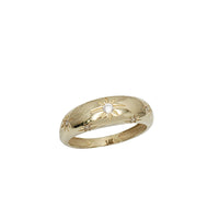 Zirconia Dome Star Fancy Ring (14K)