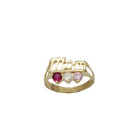 Multi-Color Zirconia "Mom" Ring (14K)