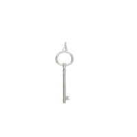 Plain Key Pendant (Silver)