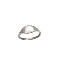 Oval Signet Ring (Silver)