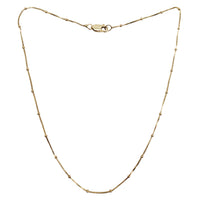 Ball Station Anklet (14K)