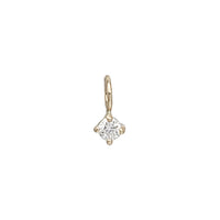 Round Solitaire Lab Grown Diamond Pendant (14K)