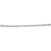 Diamond Cut Necklace (Silver)