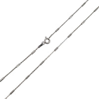 Diamond Cut Round Box Chain (Silver)