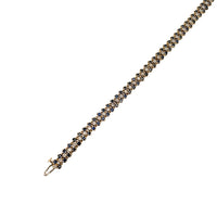 Diamond Sapphire Fancy Bracelet (14K)
