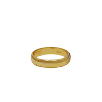 Plain Flat Wedding Band (22K)