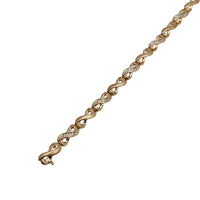 Diamond Infinity Bracelet (10K)