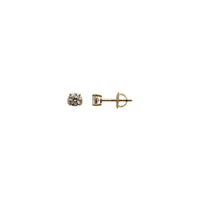 Lab Diamonds Stud Earrings (14K)