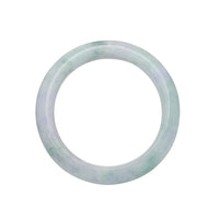 Green Purple Jade Bangle Bracelet (JADE)