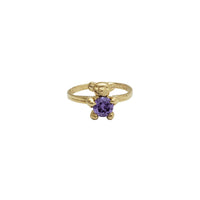 Teddy Bear Babies Ring (14K)