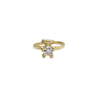Teddy Bear Babies Ring (14K)