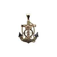 Jesus Anchor Pendant (14K)