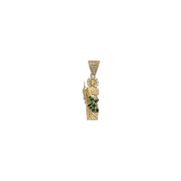 CZ Saint Jude Pendant (14K)