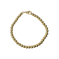 Plain Ball Bracelet (14K)