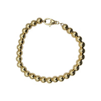 Plain Ball Bracelet (14K)