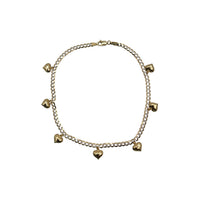 Ankle Bracelet With Charm (14K)