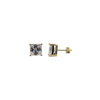 CZ Stud Earrings (Silver)