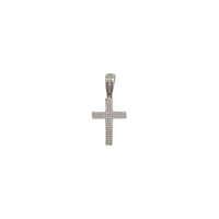 Iced-Out Cross Pendant (Silver)