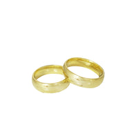 Plain Wedding Band (Yellow Silver)