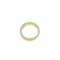 Plain Wedding Band (Yellow Silver)