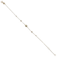 Ankle Bracelet With Charm (14K)