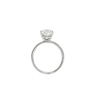 Oval Solitaire 2.01ctw Lab Grown Diamond Engagement Ring (14K)