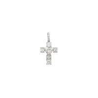 Zirconia Cross Pendant (Silver)