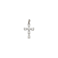 Zirconia Cross Pendant (Silver)