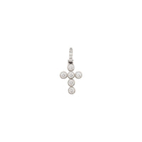 Zirconia Cross Pendant (Silver)