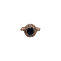 Blue Sapphire & Diamond Ring (10K)