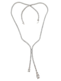 Diamond Tennis Eternity Y-Necklace (14K)