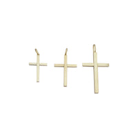 Plain Cross Pendant (14K)