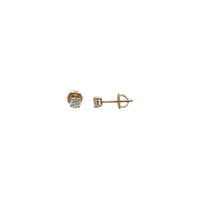 Lab Diamonds Stud Earrings (14K)