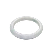 Green/White Jade Bangle (Type A)